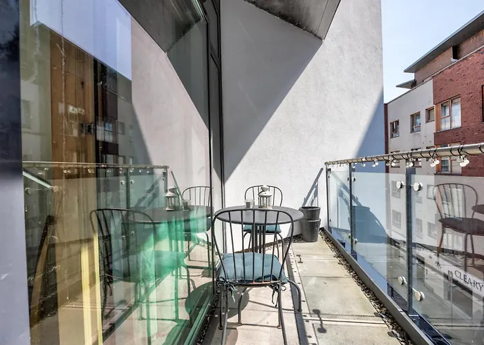 公寓 Modern 3-bed In Centre, 10 Min To Spire 都柏林